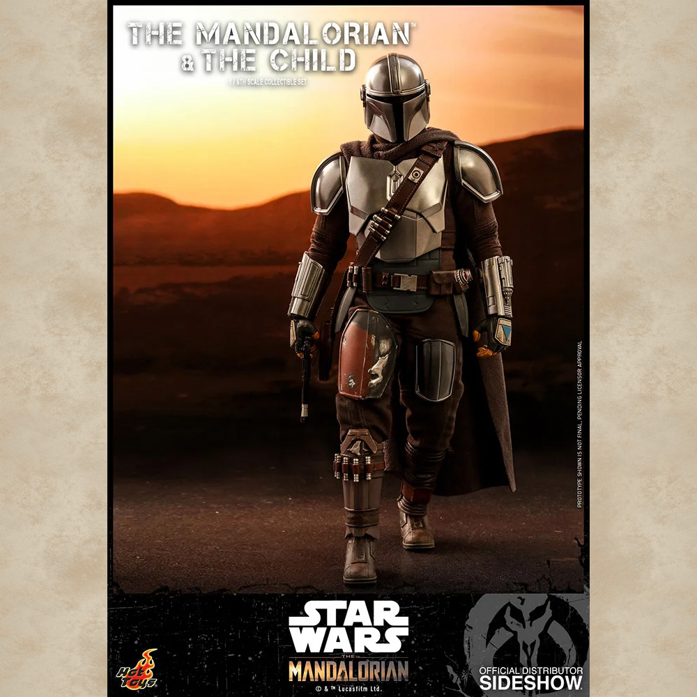 Hot Toys Figur The Mandalorian and The Child - Star Wars