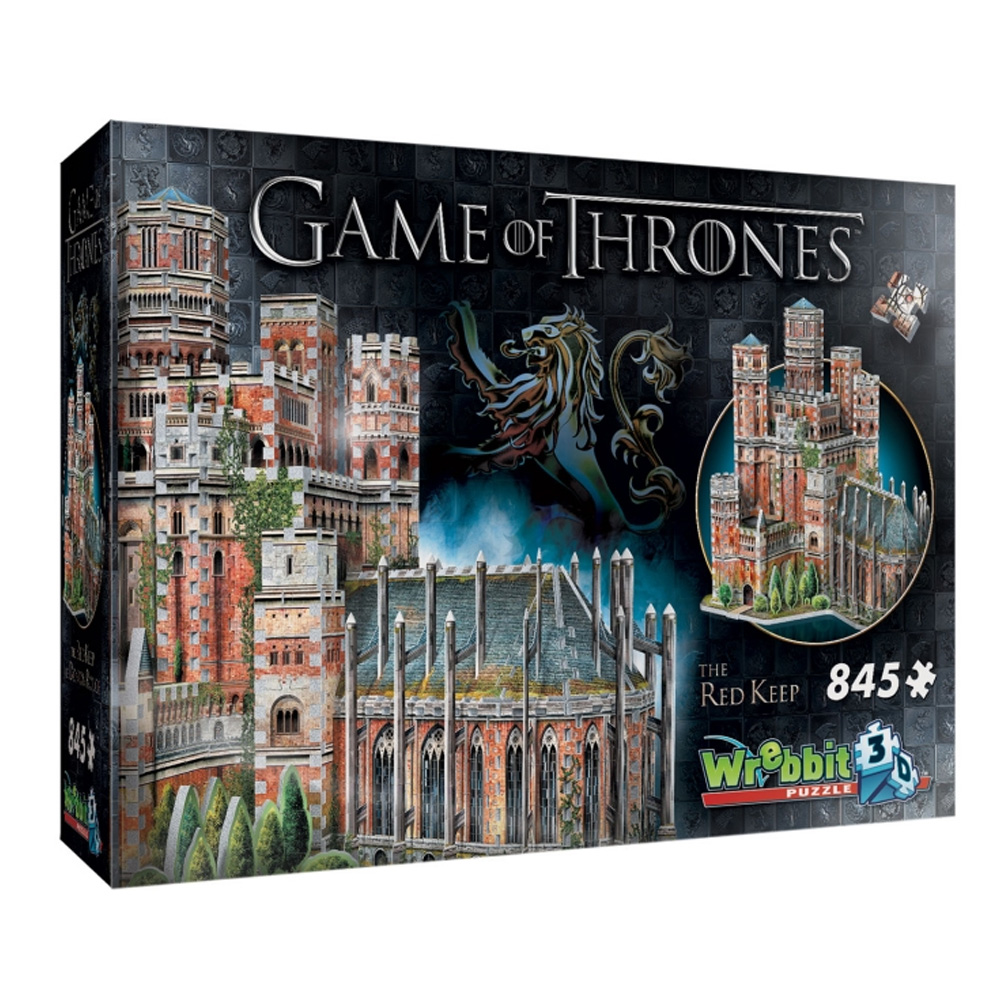 3D Puzzle Der Rote Bergfried - Game of Thrones 3D Puzzle Der Rote Bergfried - Game of Thrones