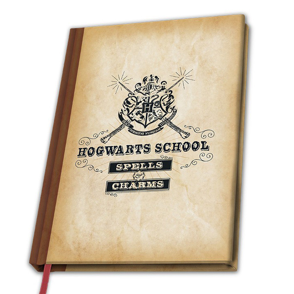 Hogwarts School Spells & Charms Notizbuch - Harry Potter