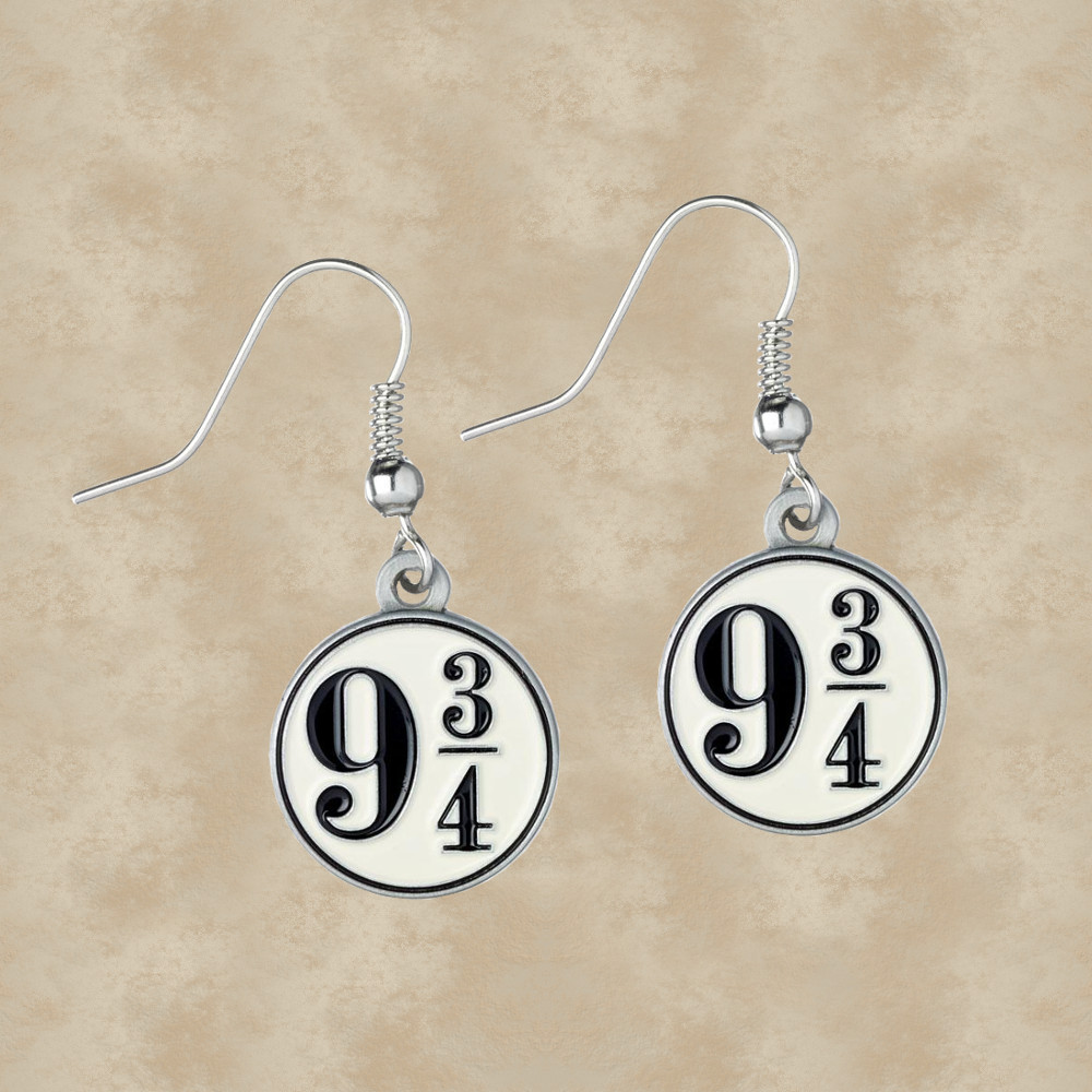 Gleis 9 3/4 Ohrringe (versilbert) - Harry Potter