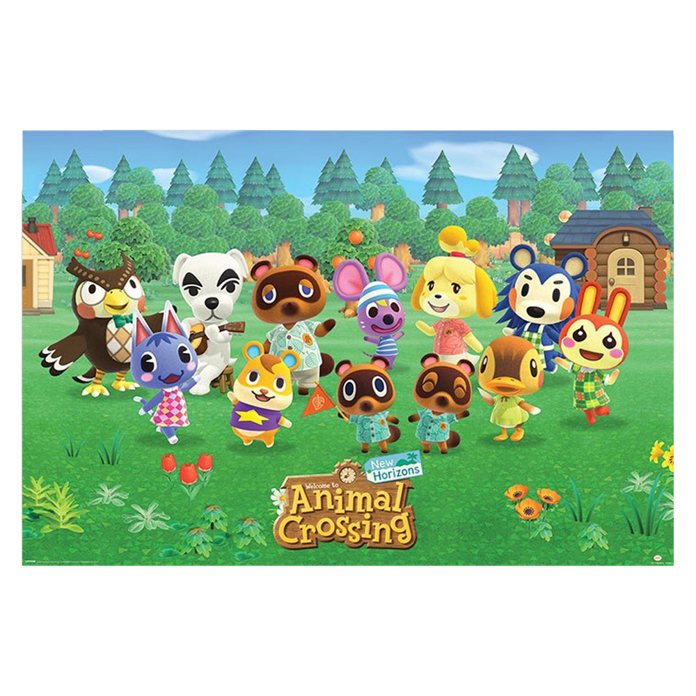 Animal Crossing Poster Lineup New Horizons Animal Crossing Poster Lineup New Horizons