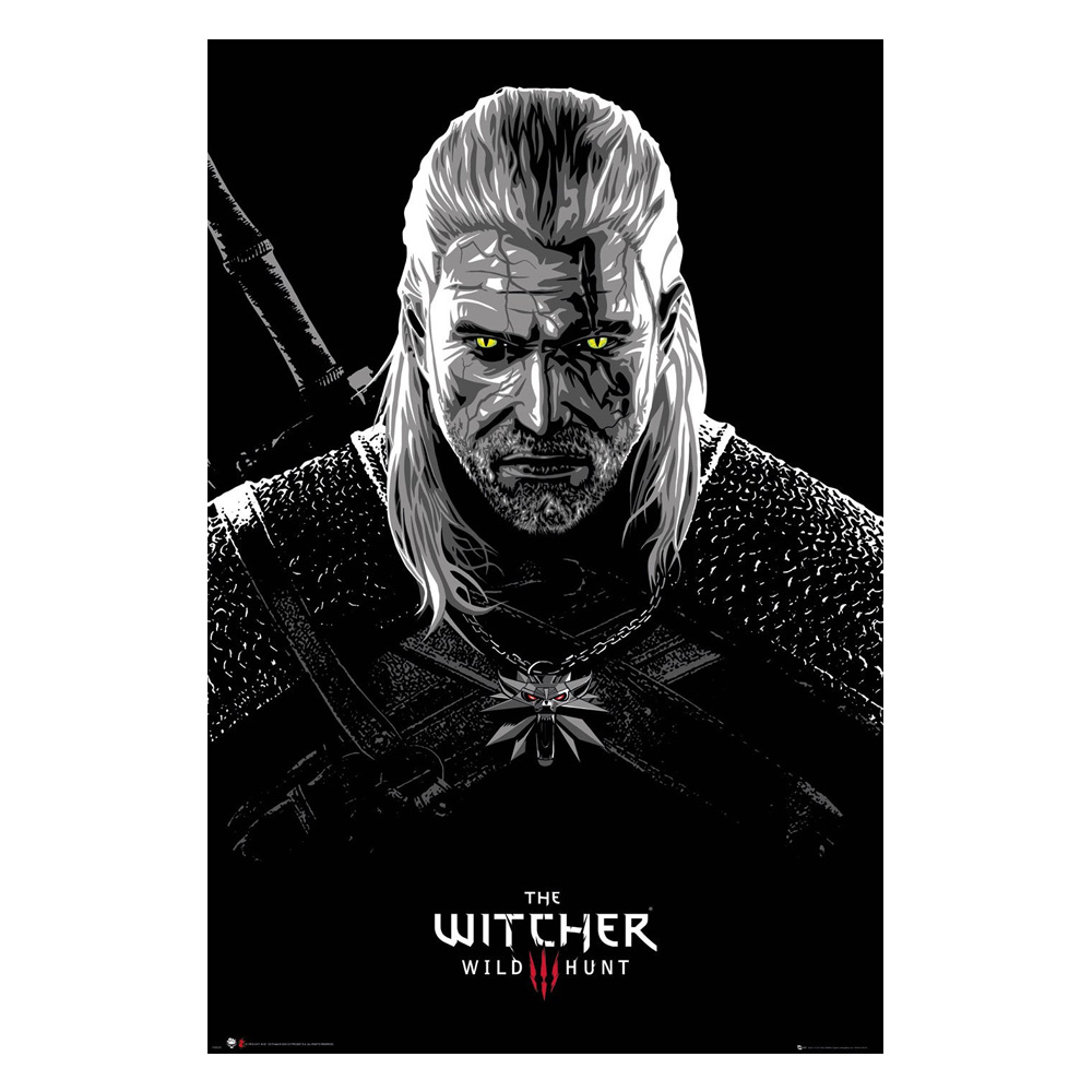 Geralt Toxicity Poisoning Maxi Poster - The Witcher Geralt Toxicity Poisoning Maxi Poster - The Witcher