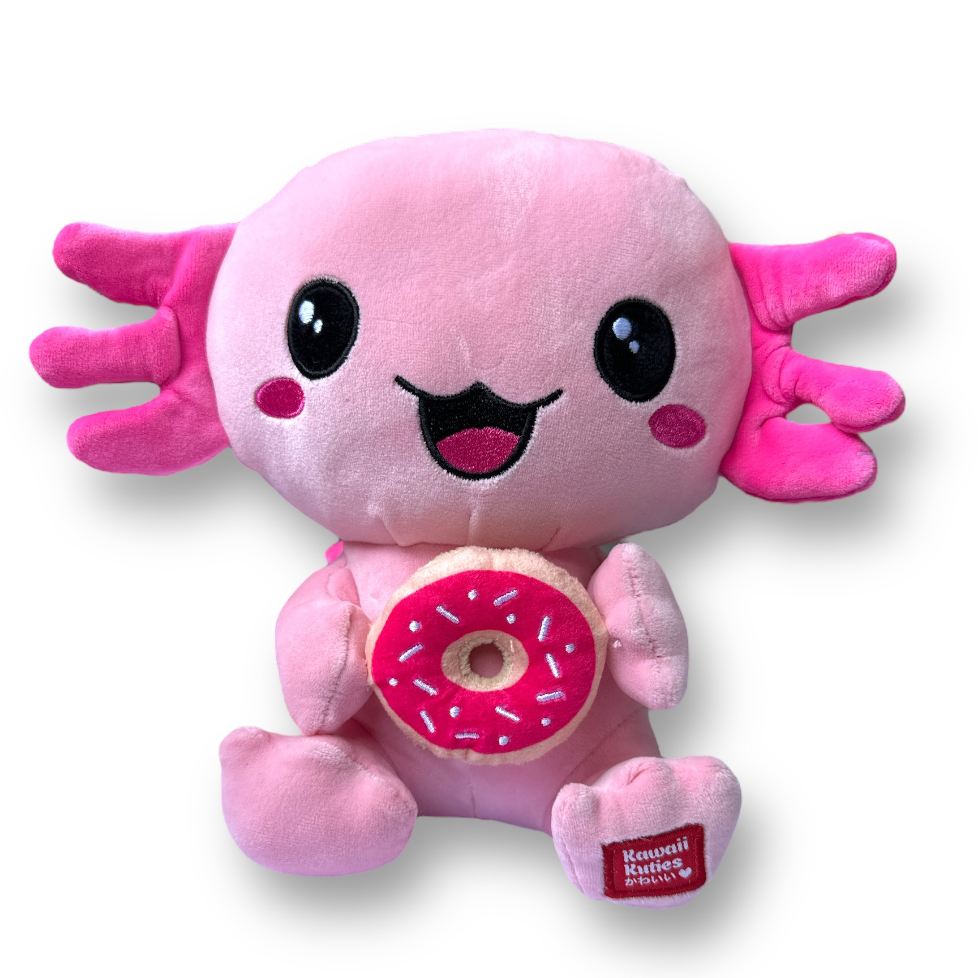 Axolotl Plüschfigur rosa (24 cm) - Snaxolotl Kawaii Kuties