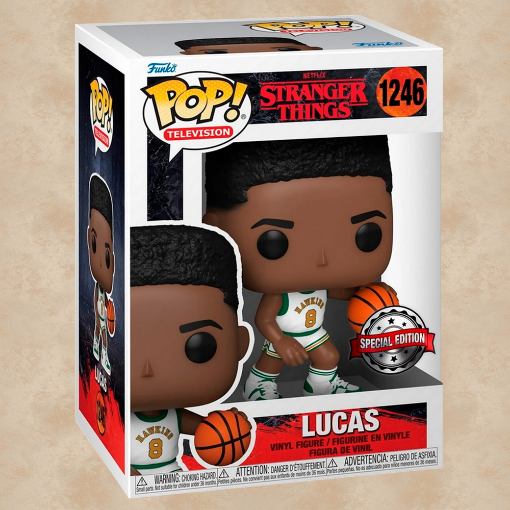 Funko POP! Lucas Basketball (Special Edition) - Stranger Things S4