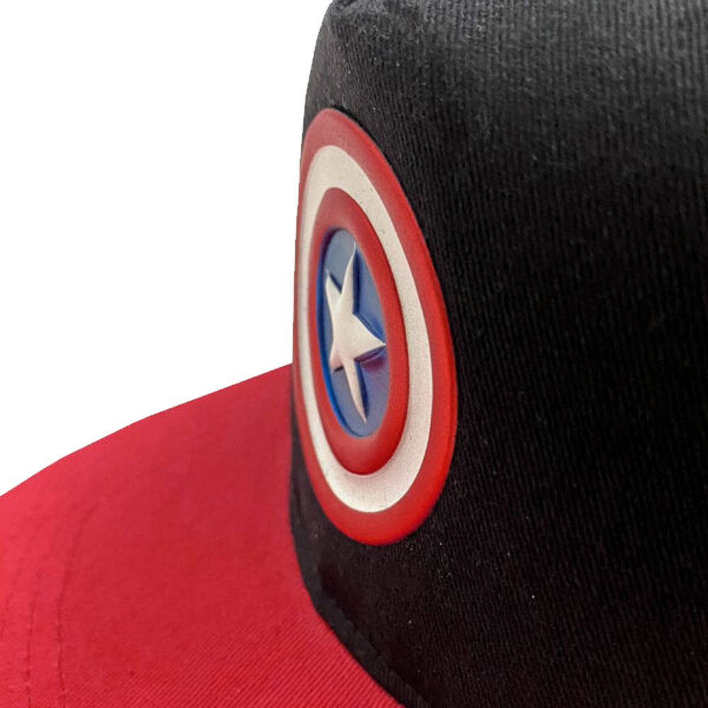 Captain America Logo Snapback Cap - Marvel