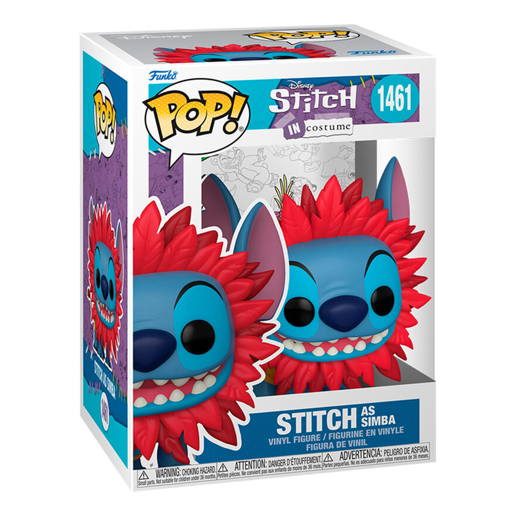 Funko POP! Stitch as Simba 1461 - Disney Lilo & Stitch