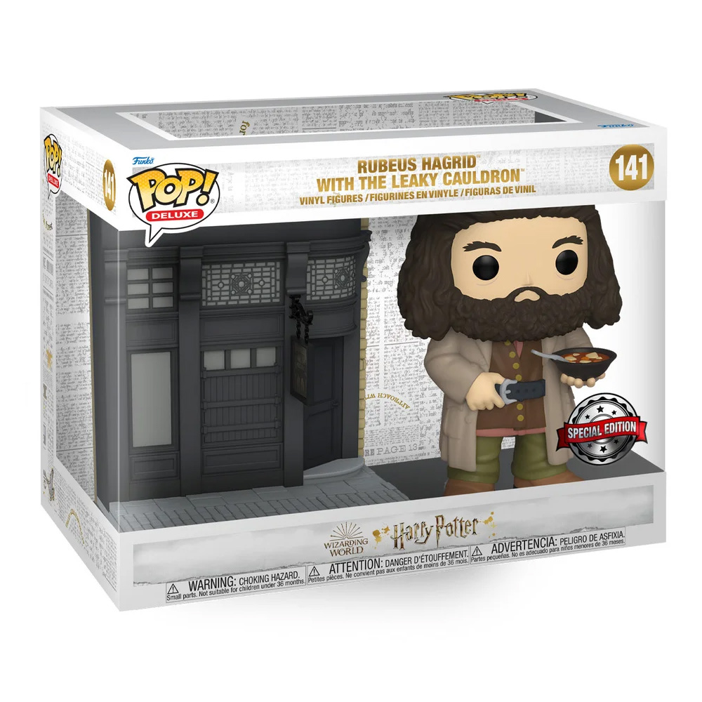 Funko POP! Hagrid with The Leaky Cauldron (Special Edition) - Harry Potter