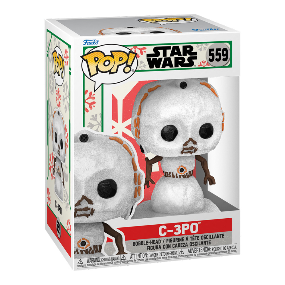 Funko POP! C-3PO Snowman - Star Wars Holiday