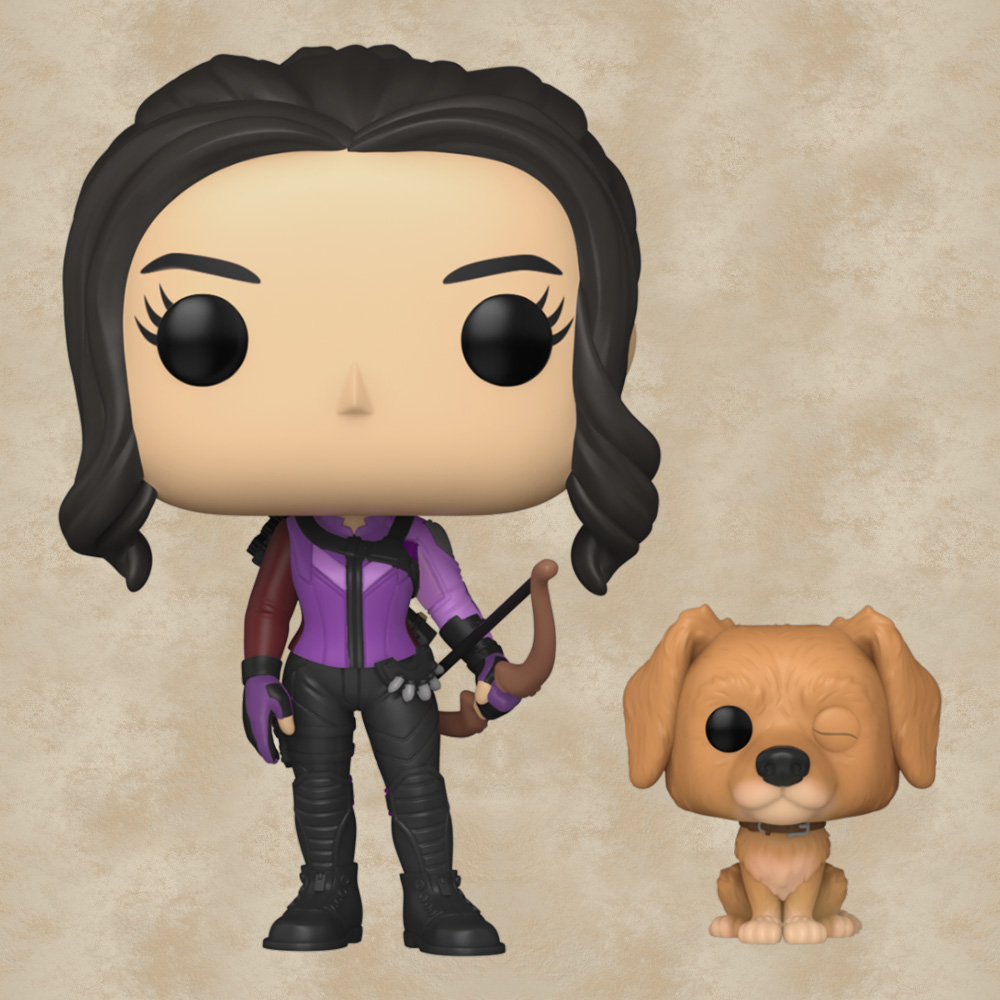 Funko POP! Kate Bishop with Lucky the Pizza Dog - Marvel Hawkeye