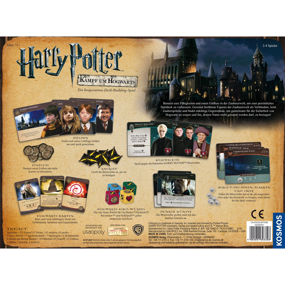 Harry Potter - Kampf um Hogwarts (Gesellschaftsspiel)