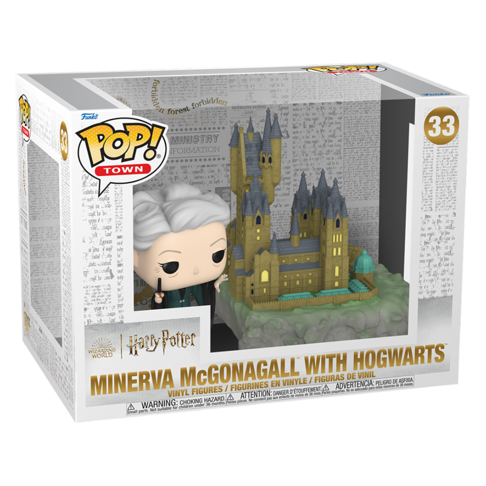 Funko POP! Town Minerva mit Hogwarts - Harry Potter
