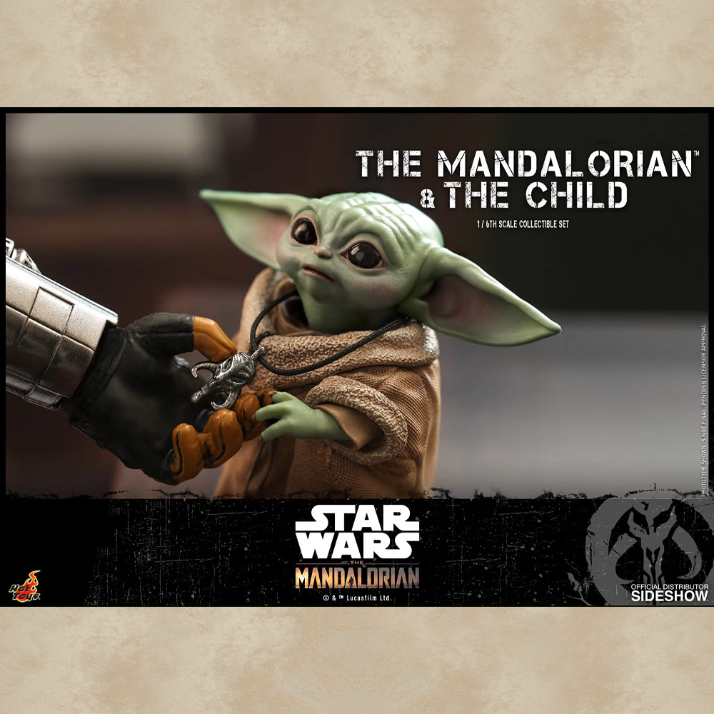 Hot Toys Figur The Mandalorian and The Child - Star Wars