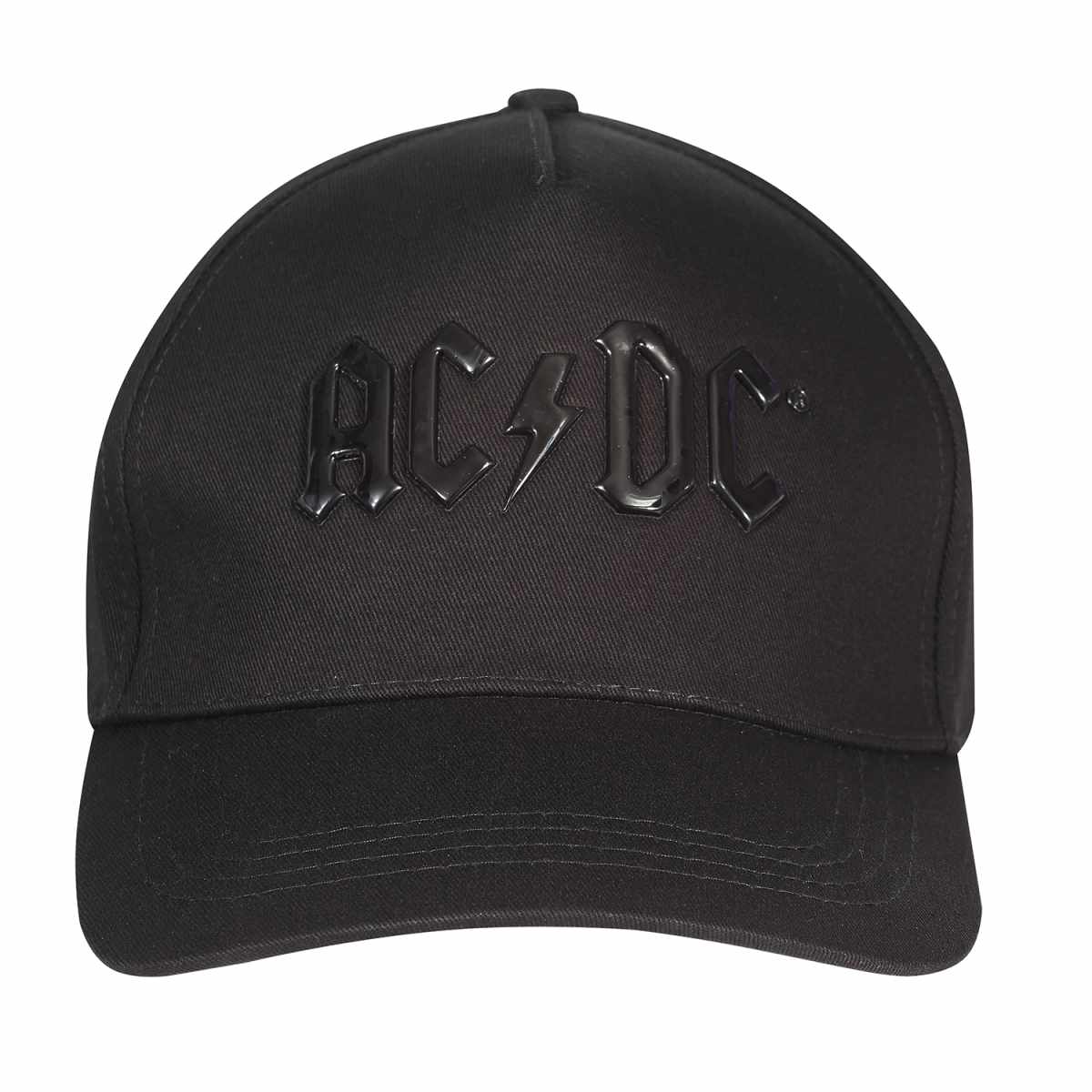 Shiny Black Logo Snapback - AC/DC