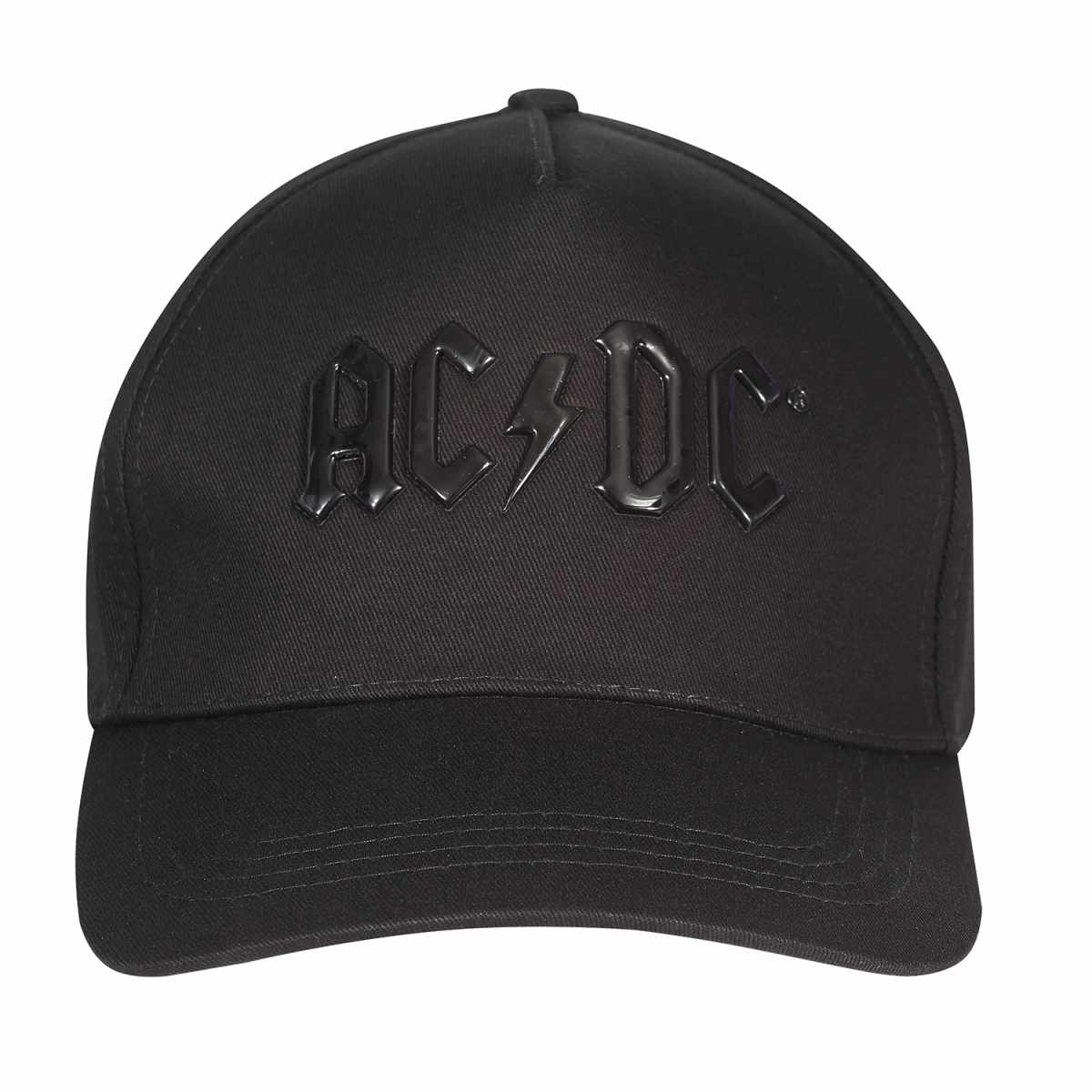 Shiny Black Logo Snapback - AC/DC Shiny Black Logo Snapback - AC/DC