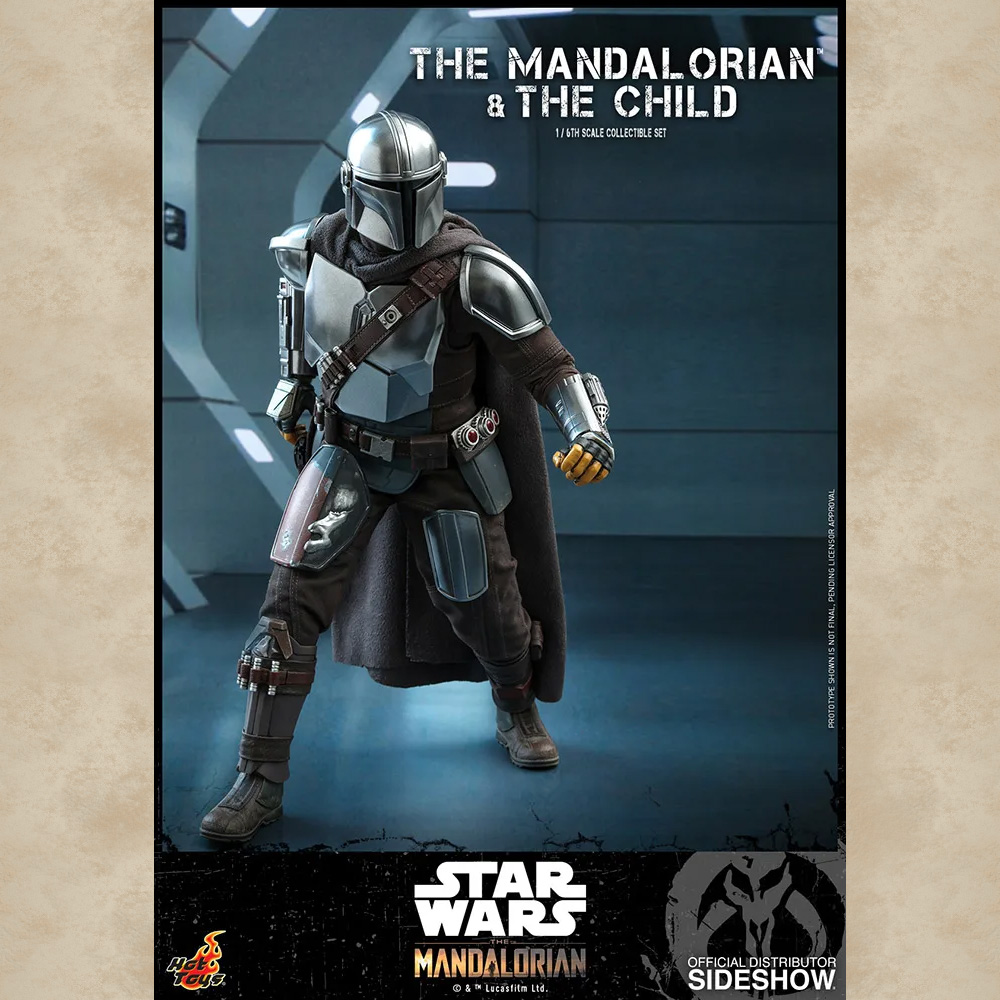 Hot Toys Figur The Mandalorian and The Child - Star Wars