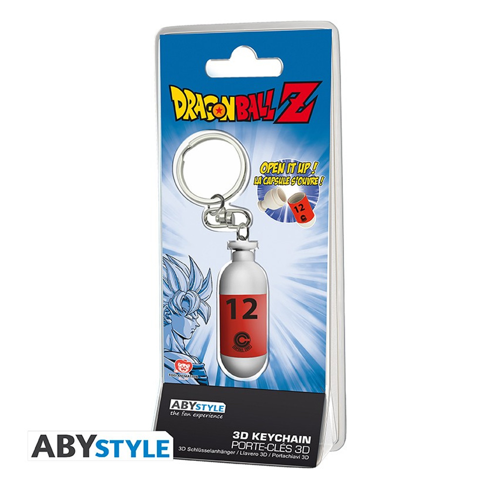Red Capsule 3D Schlüsselanhänger - Dragon Ball Z