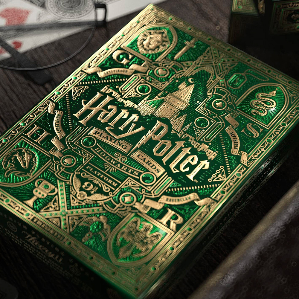 Slytherin Premium Spielkarten - Harry Potter