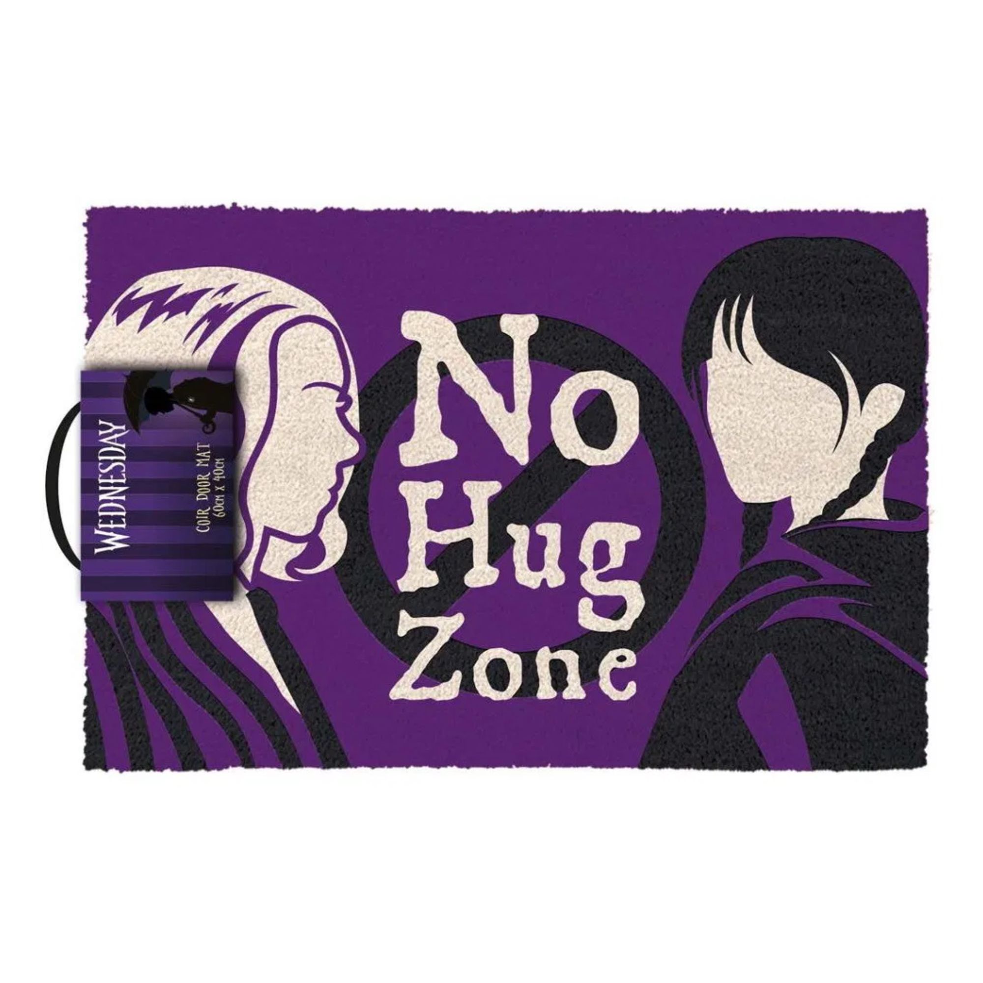 No Hug Zone Fußmatte - Wednesday