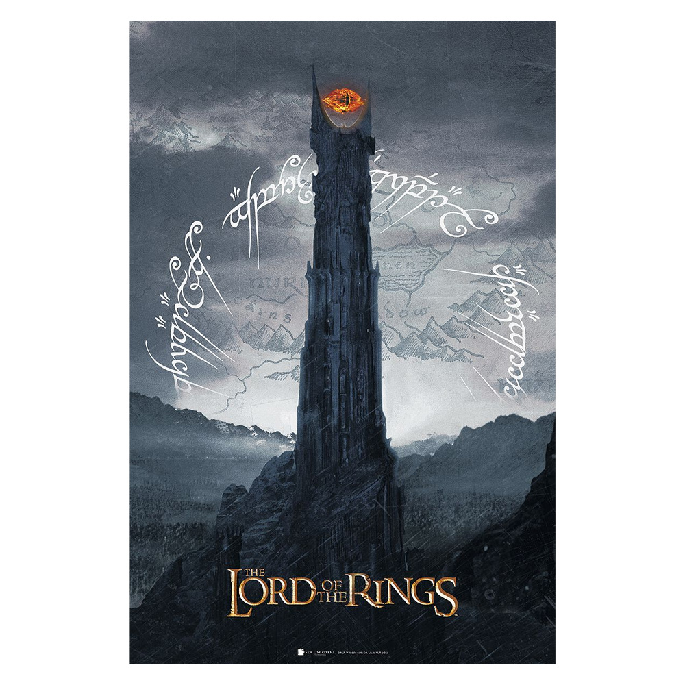 Sauron Tower Maxi Poster - Der Herr der Ringe