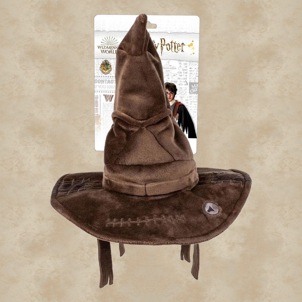 Sprechender Hut Plüschfigur mit Sound (Deutsche Version) - Harry Potter