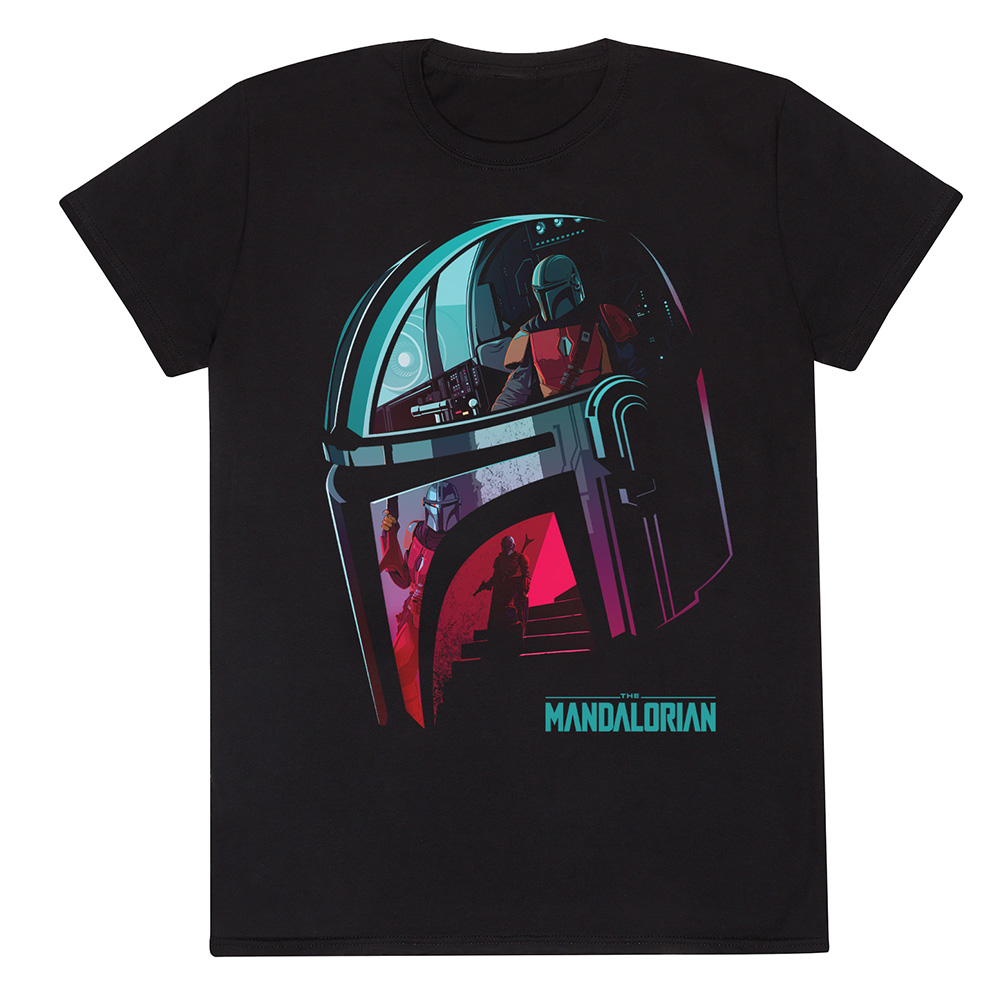 Helmet Reflection T-Shirt - Star Wars The Mandalorian