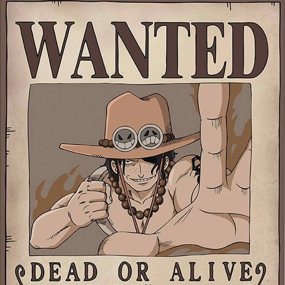 Wanted Ace Maxi Poster - One Piece