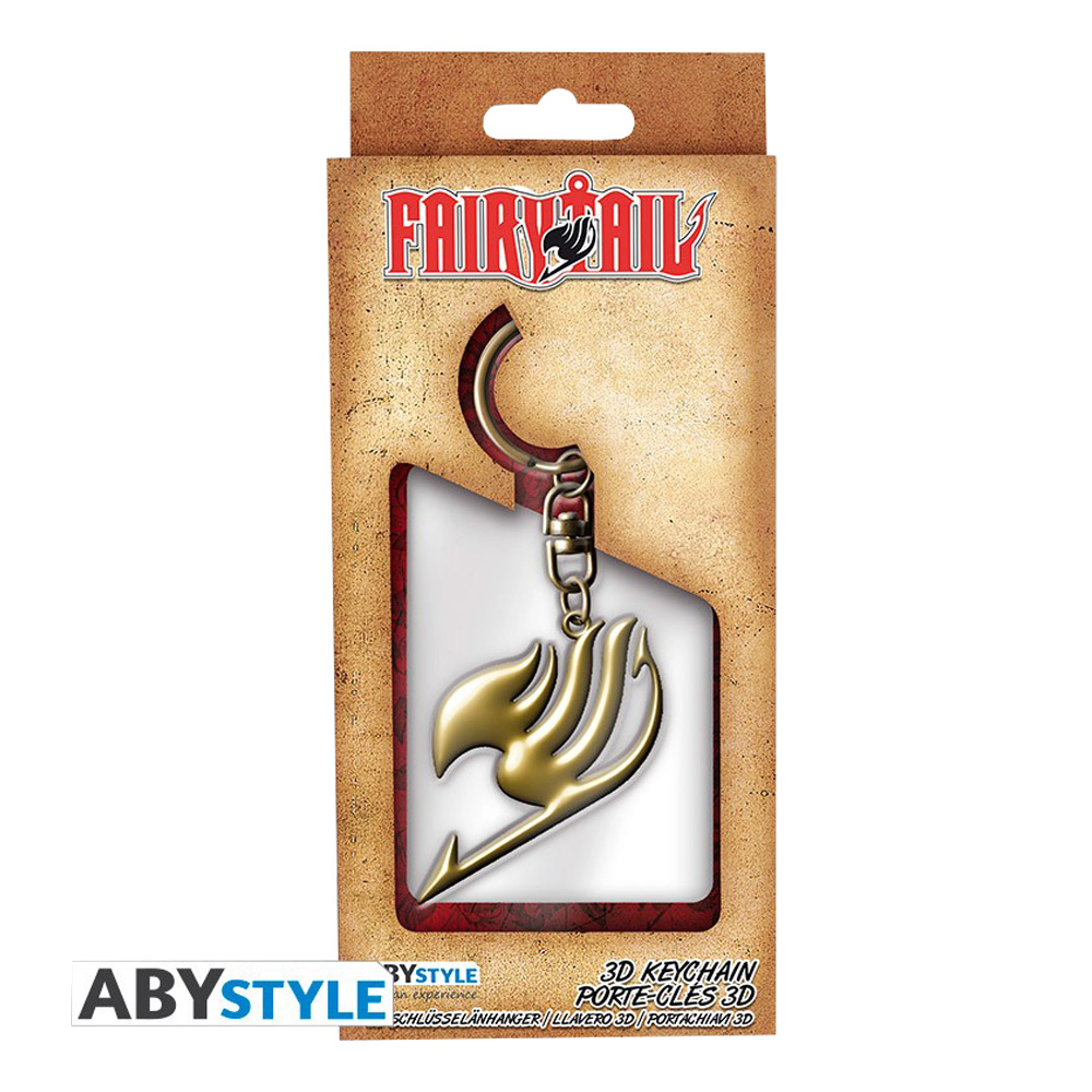 3D Emblem Schlüsselanhänger - Fairy Tail