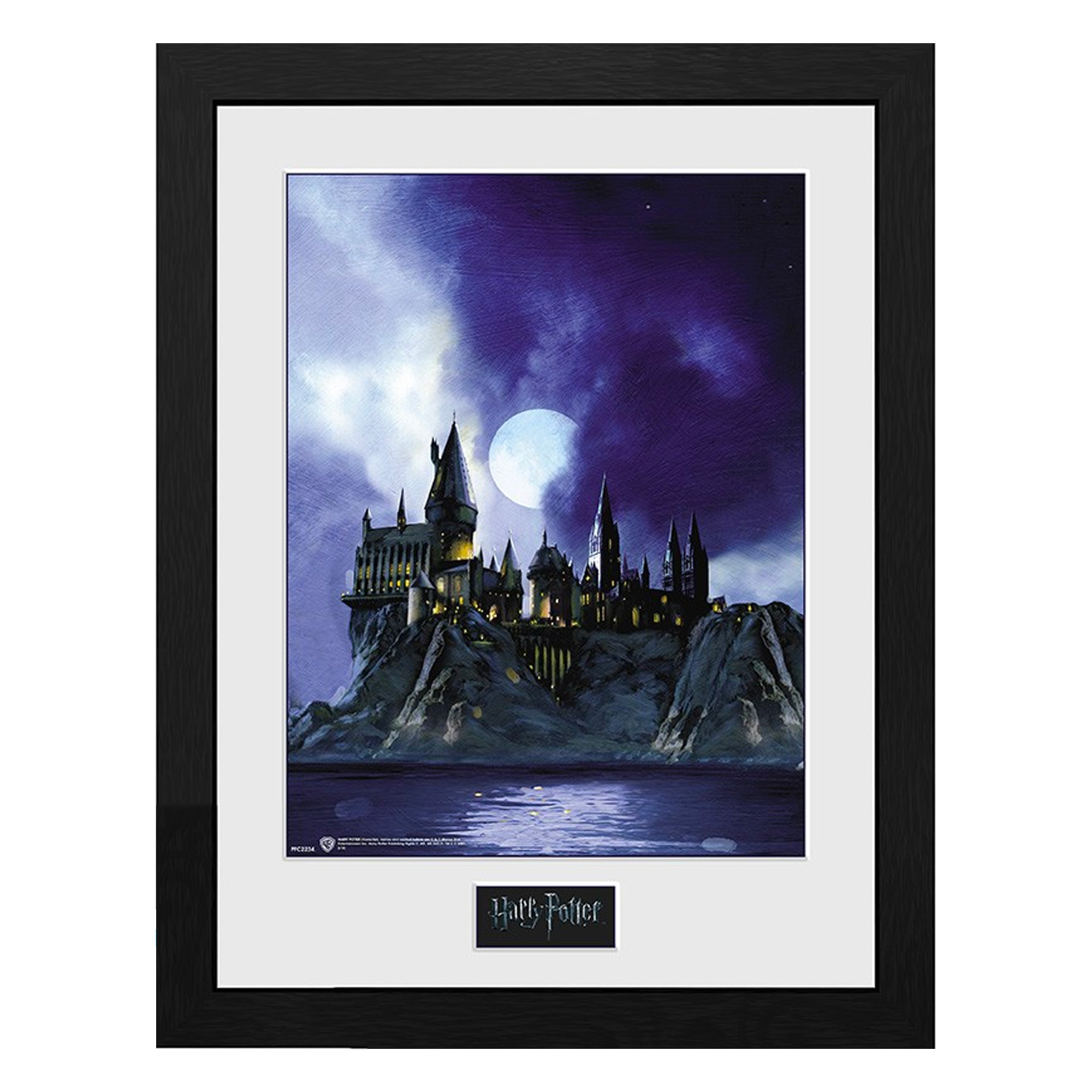 Hogwarts Schloss Gerahmtes Bild - Harry Potter