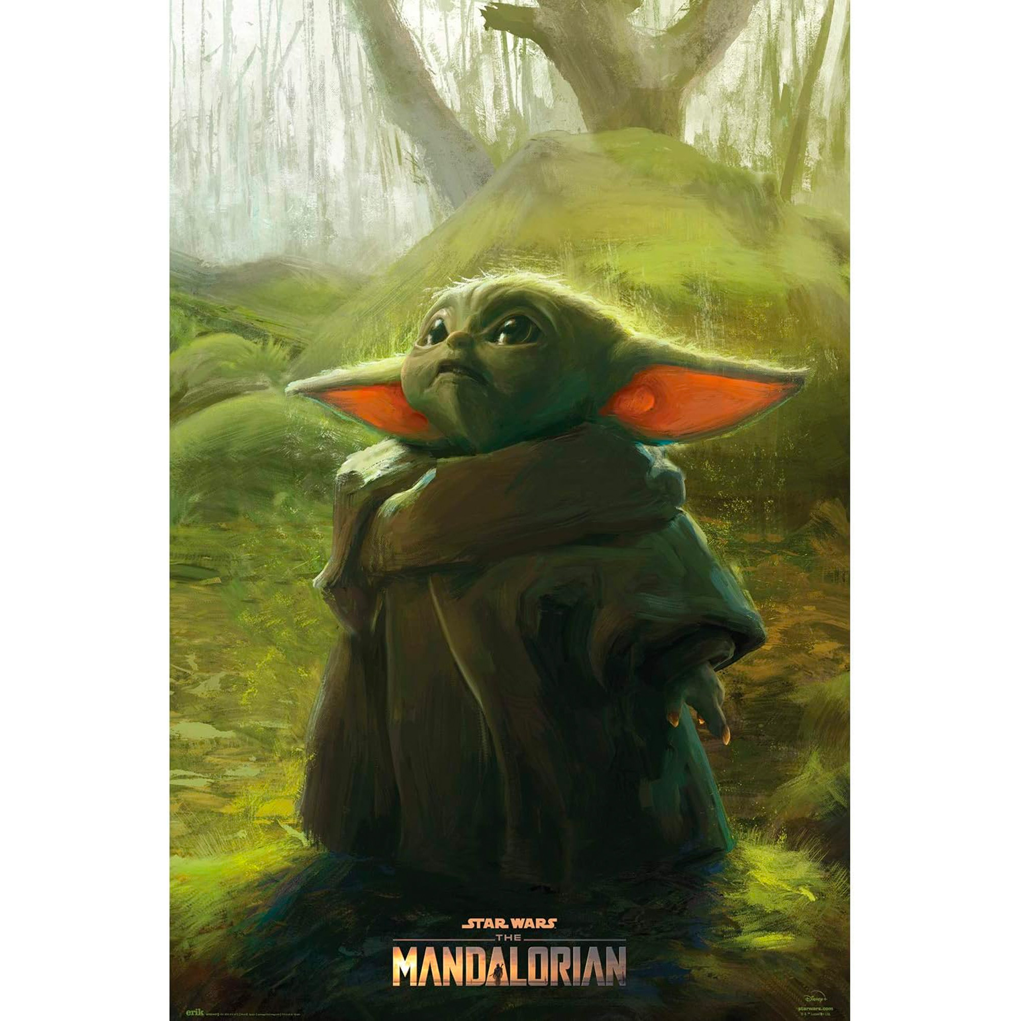 The Child Art Maxi Poster - Star Wars The Mandalorian