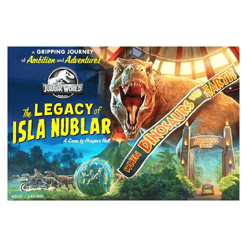 Jurassic World: The Legacy of Isla Nublar Board Game (English)