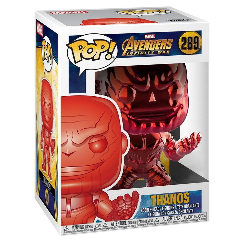 Funko POP! Thanos (Red Chrome) (Special Edition) - Avengers: Infinity War