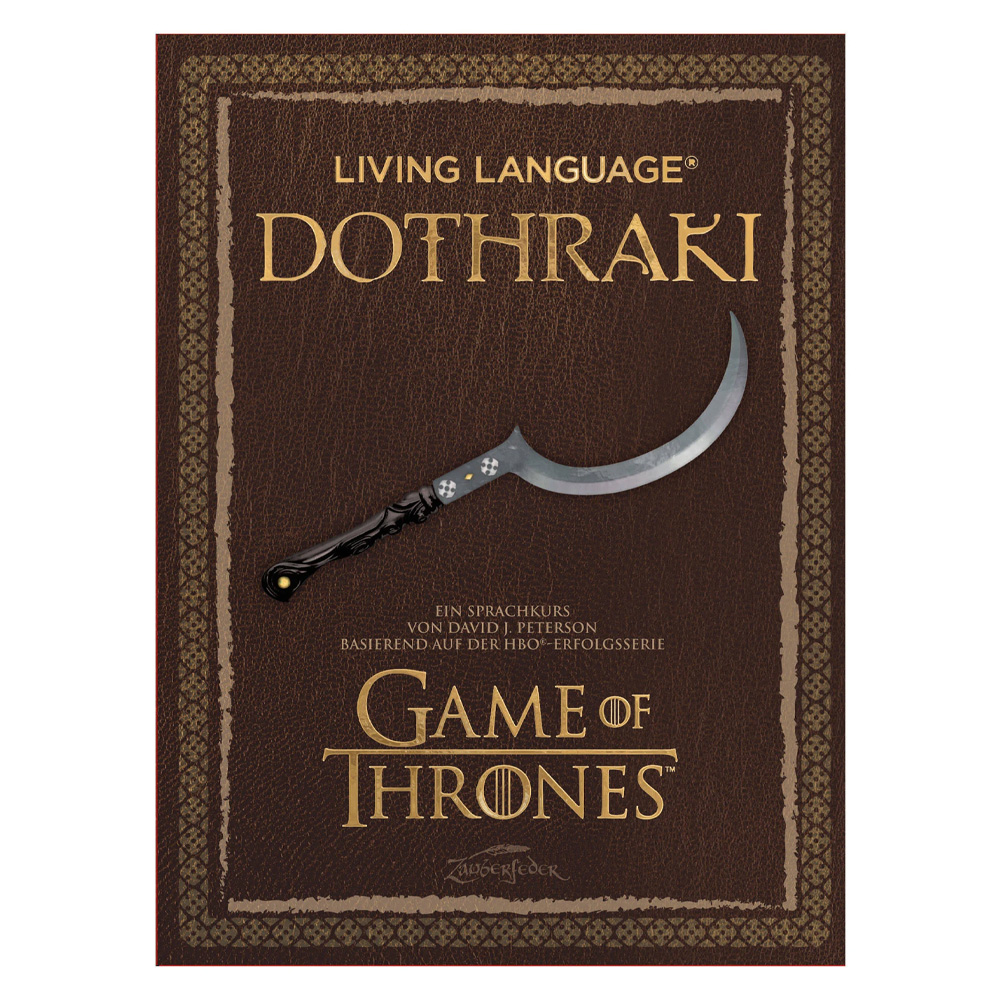 Living Language: Dothraki Sprachkurs - Game of Thrones