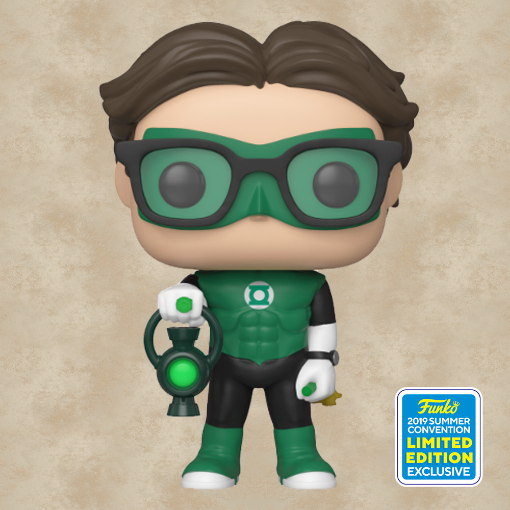 Funko POP! Leonard (Green Lantern Costume) (SDCC Exclusive) - Big Bang Theory