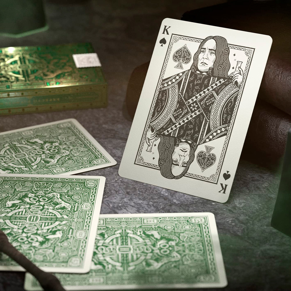 Slytherin Premium Spielkarten - Harry Potter