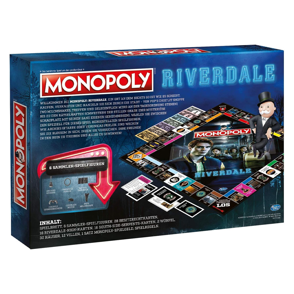 Monopoly Riverdale & Spielkarten Bundle (Exklusiv)