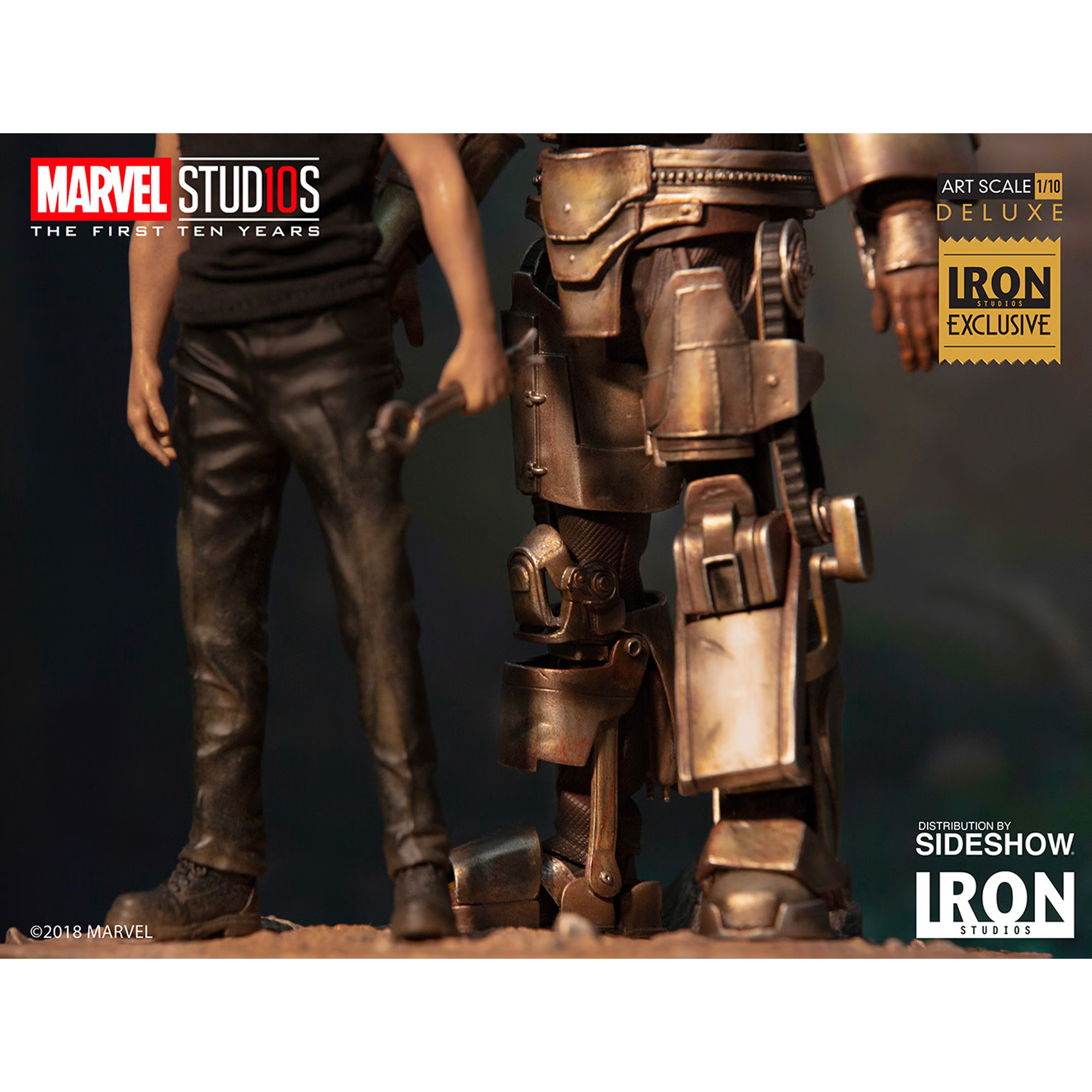 Tony Stark und Mark I 1:10 Statue - Marvel Iron Man