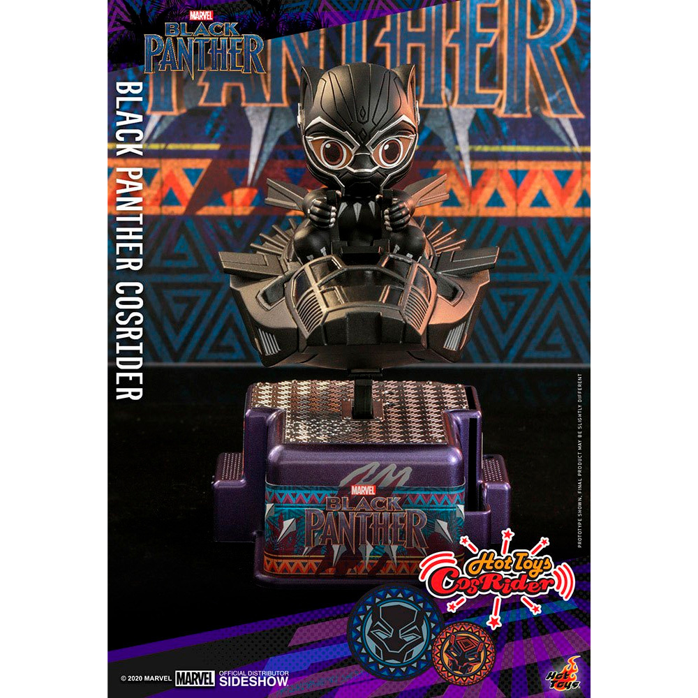 Black Panther CosRider Figur mit Licht und Sound - Marvel