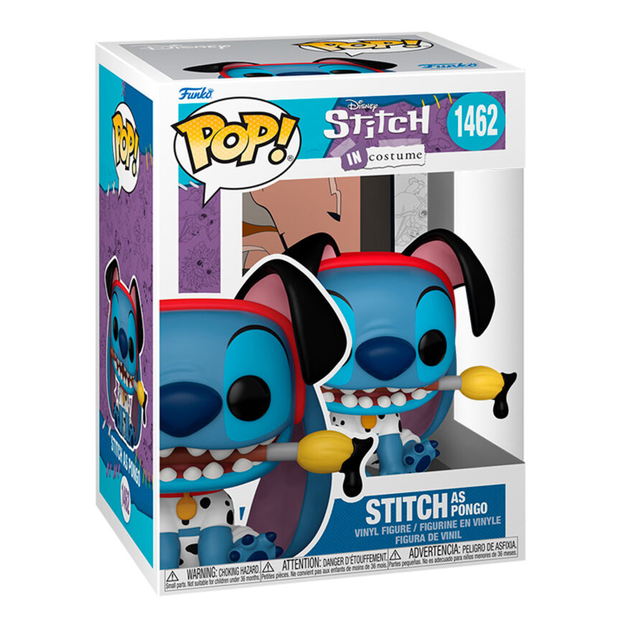 Funko POP! Stitch as Pongo 1462 - Disney Lilo & Stitch