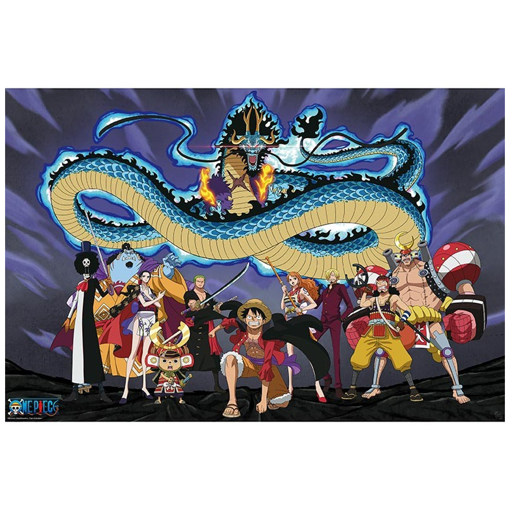 The Crew versus Kaido Maxi Poster - One Piece