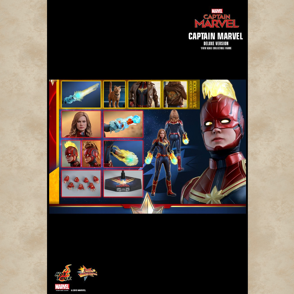 Hot Toys Figur Captain Marvel Deluxe Version - Captain Marvel
