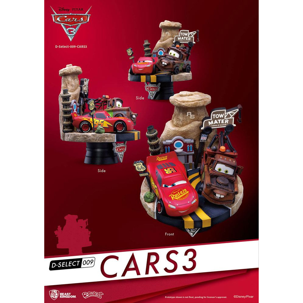 Cars Diorama D-Select - Disney Pixar