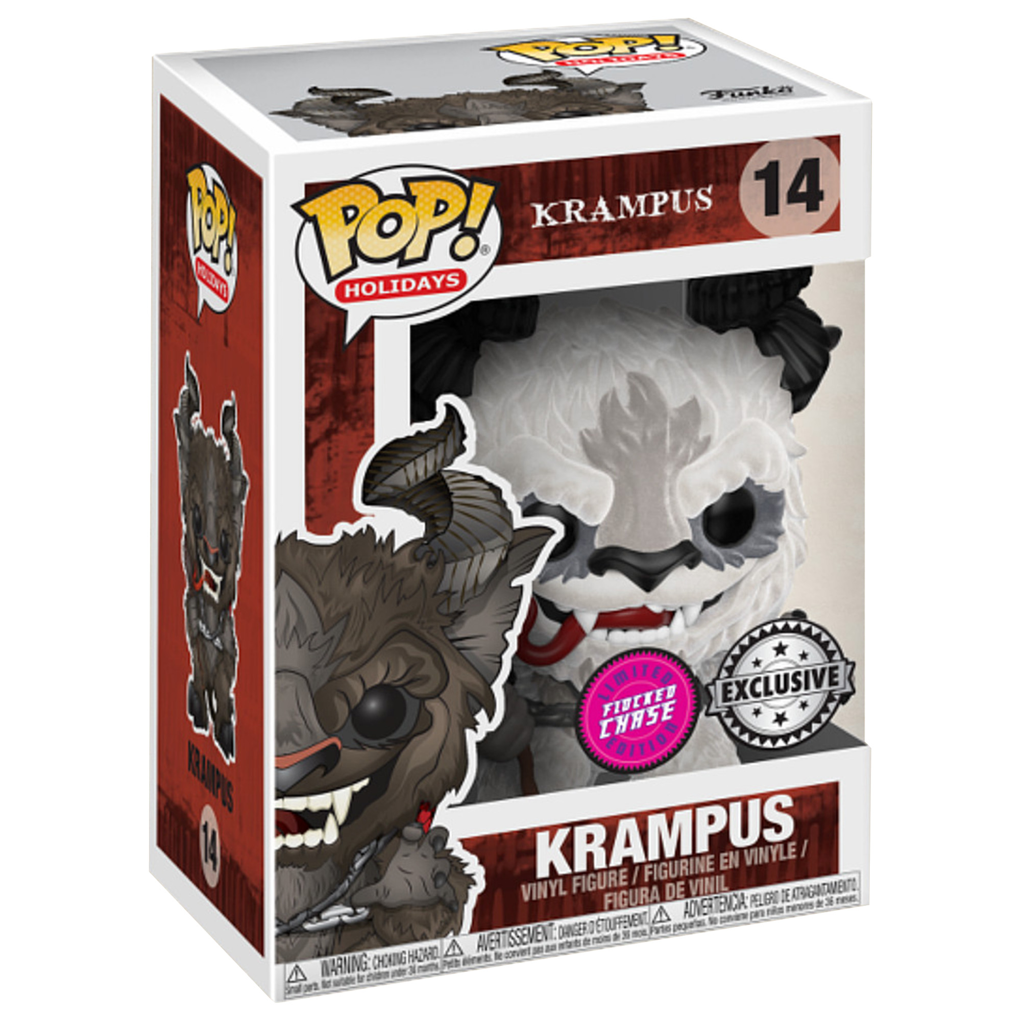 Funko POP! Krampus (Flocked) (Chase möglich) (Exclusive) - Krampus