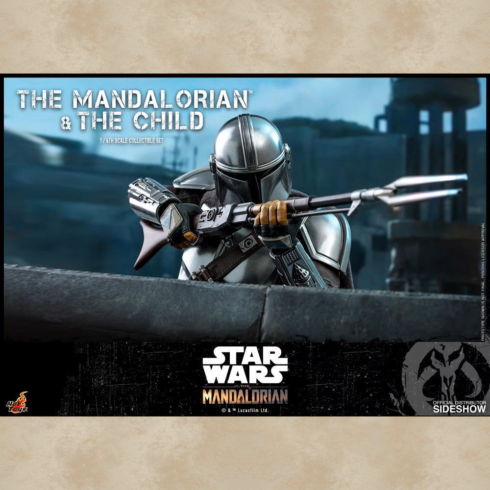 Hot Toys Figur The Mandalorian and The Child - Star Wars