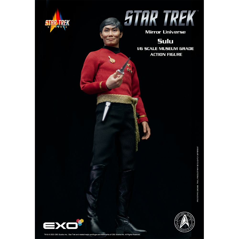 Mirror Universe Sulu 1:6 Statue - Star Trek: The Original Series