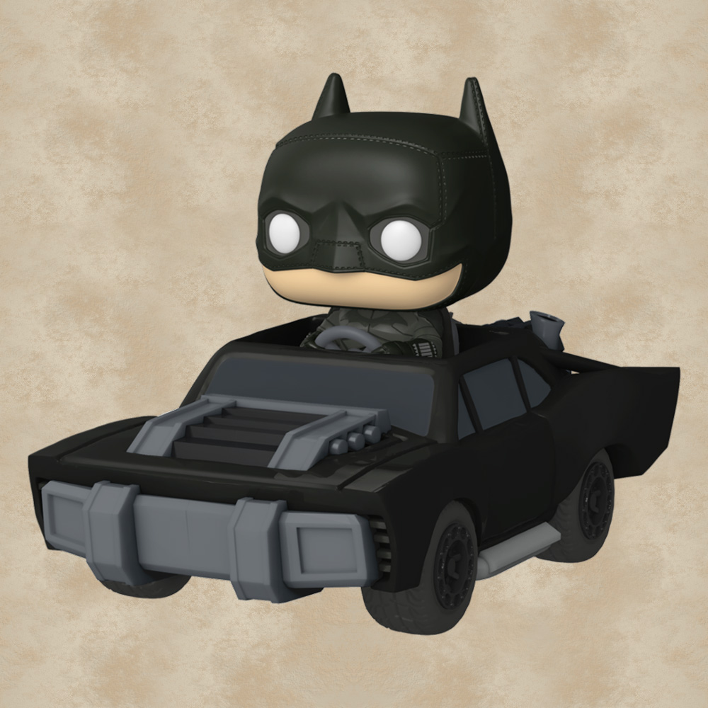 Funko POP! Deluxe Batman in Batmobile - DC The Batman