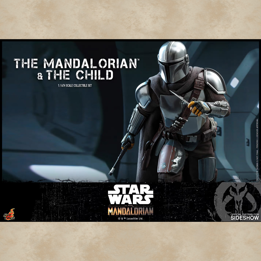 Hot Toys Figur The Mandalorian and The Child - Star Wars