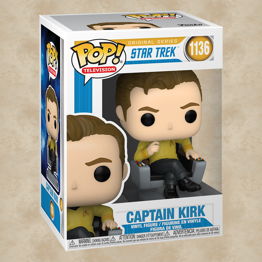 Funko POP! Captain Kirk in Chair - Star Trek