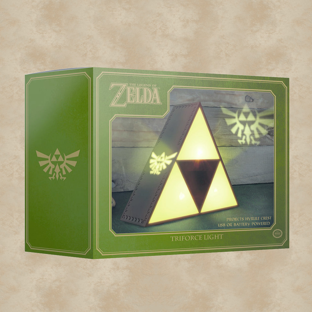 Triforce Logo Lampe - Zelda