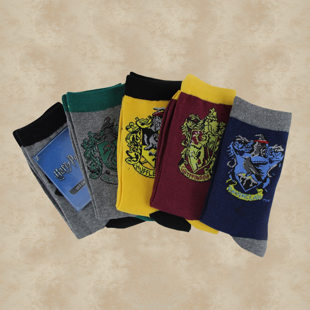 Hogwarts Socken 5er Set (One Size) - Harry Potter