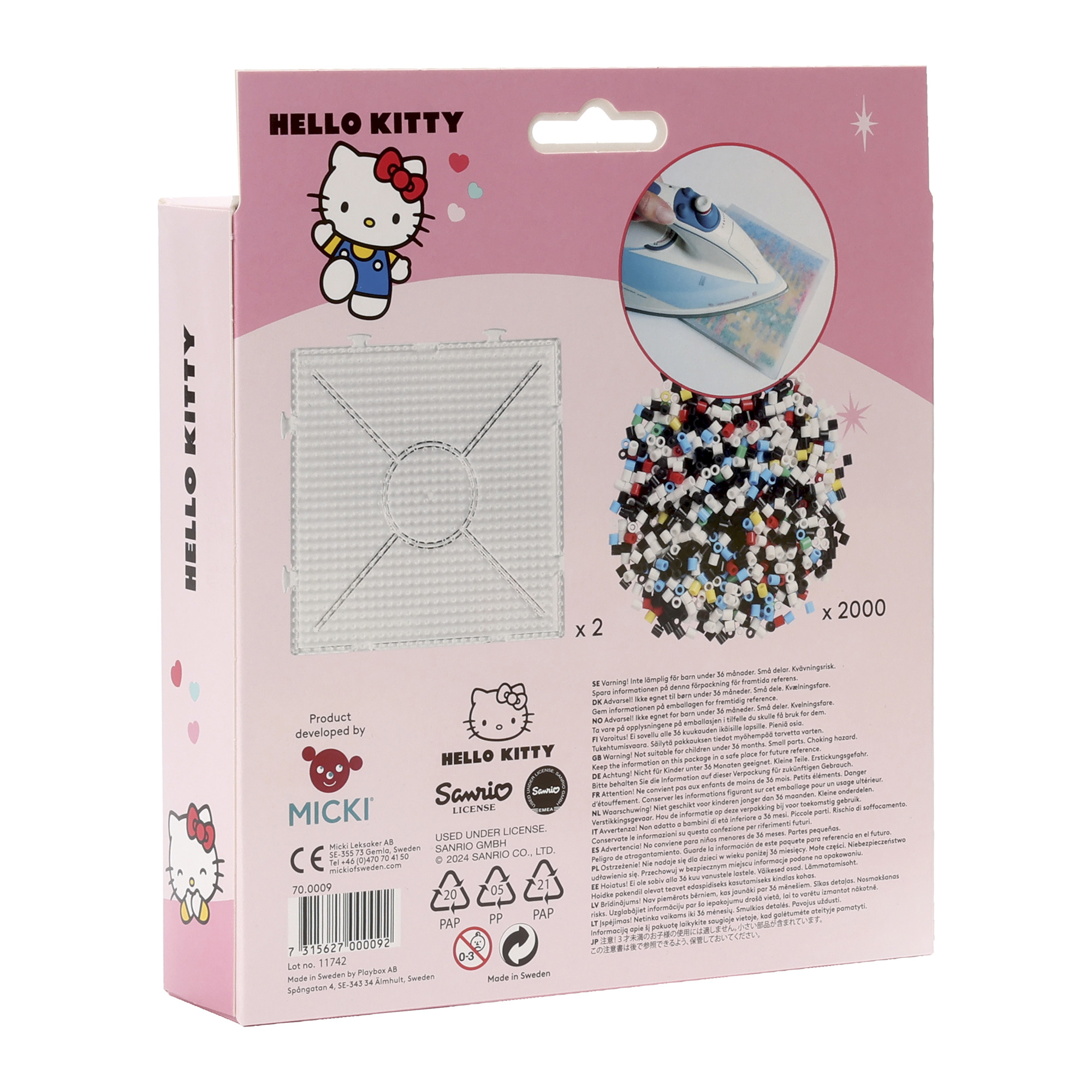 Hello Kitty Bügelperlen-Set
